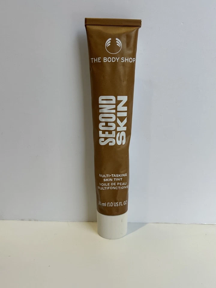 Body Shop Second Skin Tint Tan 1C 30ml | Multi-Tasking | Vegan - Image 1 of 4