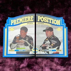 2x Bobby Labonte '97 Upper Deck Road Cup Premiere Position NASCAR Die-Cut Racing - Bild 1 von 3