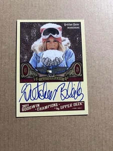 GRETCHEN BLEILER 2011 Upper Deck Goodwin Champions AUTOGRAPH AUTO CARD A-GB - Picture 1 of 2