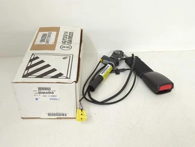 Nuevo OEM genuino GM LH hebilla de cinturón de seguridad delantero 1998-2004 Cadillac Seville negro Foto 1 de 4