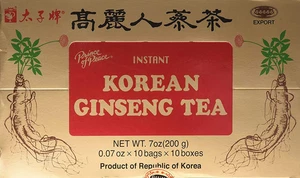Tè al ginseng Panax coreano istantaneo - numero 100 - Foto 1 di 2