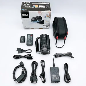 SONY HDR-PJ630V Black Handycam Video Camera 12x Optical From Japan Used SONY - Picture 1 of 6