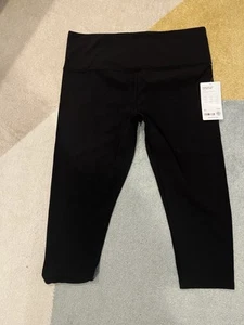 New Athleta Elation Ultra High Rise Capri Size XL Crop Legging Black Extra Large - Picture 1 of 7