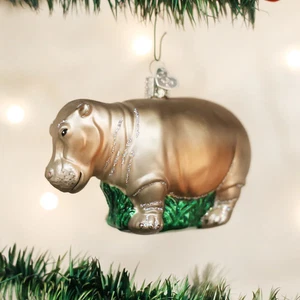 Old World Christmas - Hippopotamus - 12158 - Picture 1 of 3