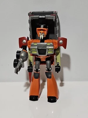 Transformers Animated WRECK-GAR Voyager Class 2009 INCOMPLETE - Image 1 of 4