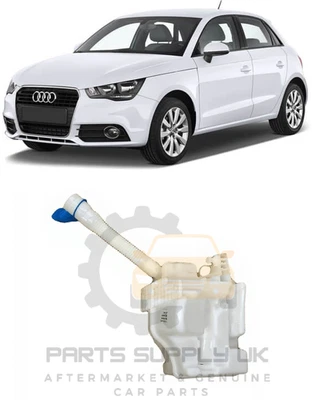 NEW FOR AUDI A1 8X 2010 – 2015 WINDSHIELD WASHER TANK RESERVOIR 6R0955453E - Image 1 of 4