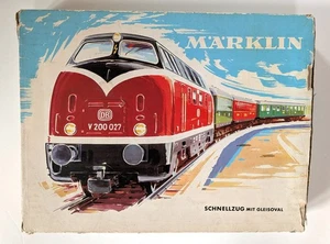 Marklin Märklin 3121 Vintage Train Pack V200 and 3 Passenger Cars- FREE SHIPPING - Picture 1 of 17