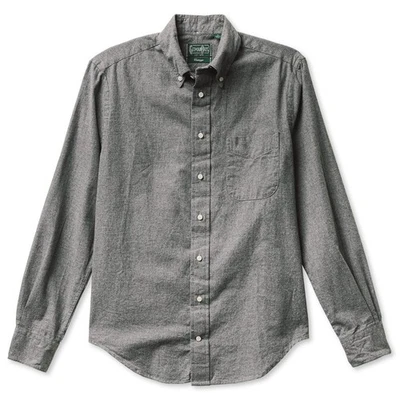 Gitman Vintage $275 NWT Gray Grey Classic Flannel Cotton Button Down Shirt M - Image 1 of 4