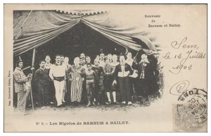 V7798/ Les Rigola de Barnum & Bailey Zirkus Clowns AK 1902 Frankreich - Picture 1 of 2