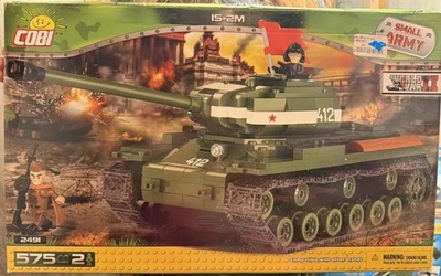 COBI 2491 PEQUEÑO EJÉRCITO SEGUNDA GUERRA MUNDIAL IS-2M Foto 1 de 2
