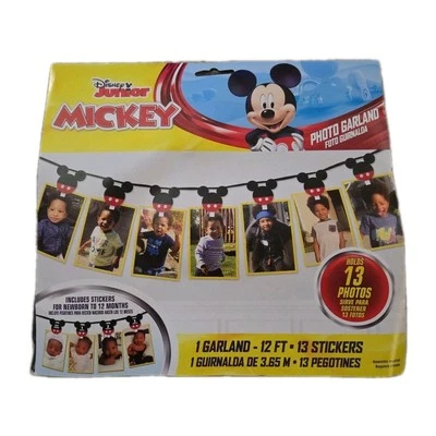 Новый Disney Junior 12' Микки Маус фото Garland держит 13 фотографий - Изображение 1 из 4