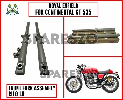 Genuine Royal Enfield  "FRONT FORK ASSEMBLY RH & LH" For CONTINENTAL GT 535 - image 1 of 4