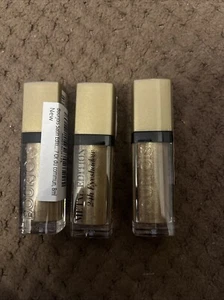 3 X bourjois Metal Edition 24 Hr Eyeshadow 8ml Gold 07 Or Du Commun - Picture 1 of 2