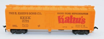 HO SCALE MANTUA/TYCO E KAHN'S SONS CO EKSX #3794 BOXCAR VINTAGE REEFER CAR - Image 1 of 4