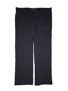 Gloria Vanderbilt Womens Navy Blue Pants Size 20W Stretch C