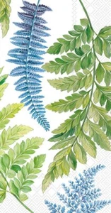 Servilletas de papel de 3 capas, tamaño de invitado de 16 unidades, Arwea blanco azul nuevas - Imagen 1 de 1