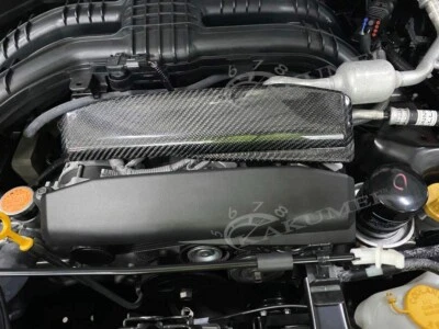 Cubierta de correa de alternador de fibra de carbono real Kakumei PARA 2024 Subaru Impreza GU Foto 1 de 2