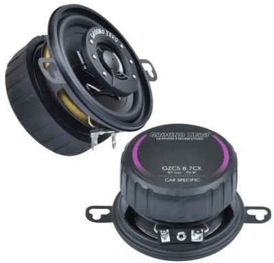 Ground Zero GZCS 8.7CX 2-Wege Koax System Auto Lautsprecher 90 Watt Paar 8,7 cm - Bild 1 von 4