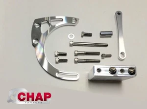 Small Block Chevy Low Mount Alternator Bracket  Long Water Pump  SBC LWP 350 - Picture 1 of 4