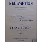 Franck Cesare Rédemption 1er Aria Di Arcangelo Canto Piano