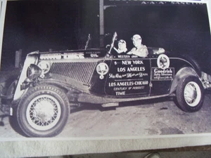 Ford Roadster 1934 Nueva York a Los Ángulos 11 X 17 foto imagen - Imagen 1 de 1