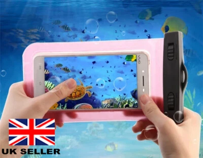 Holiday Waterproof Phone Pouch Case Universal Fits Most Phones - Image 1 of 4