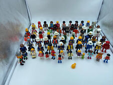 Playmobil Large Lot of 68 kids, Elvis, Rescuers, and More