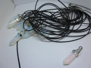 Menge 15 Ein Zoll Anhänger 18" Schwarz Kordel Halsketten - Kostenloser Versand - Bild 1 von 10