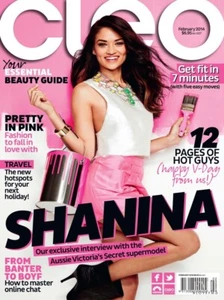 Cleo Magazine February 2014 Shanina Shaik Kellan Lutz Johnny Ruffo Kelly Osbourn - Picture 1 of 13