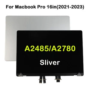 Conjunto de pantalla LCD para MacBook Pro A2485 A2780 16 pulgadas EMC: 3651 8103 astilla 2023 - Imagen 1 de 9