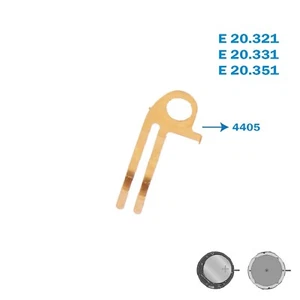 Collegamento batteria per Eta E20.331 o E20.351 o E20.321, parte svizzera n. 4405. - Foto 1 di 2