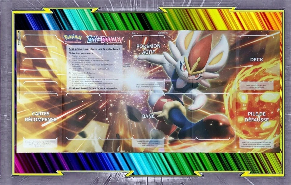 Tapis de Jeu - Playmat - Pokemon : Pyrobut - EB01 - Photo 1/1