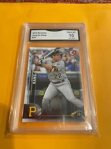 JUNG HO KANG PIRATES 2016 BOWMAN #75 GRADO 10 L@@@K - Foto 1 di 2
