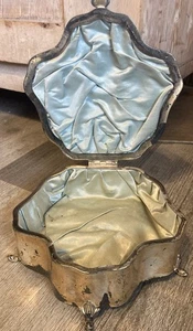 USA Connecticut Schatulle Schmuckkästchen Victor Silver Co 6148 VIERFACHPLATTE - WIE ABGEBILDET - Bild 1 von 12