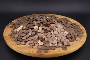 9,2Kilogramm DM- 1 und 2Pfennig Münzen Konvolut Lot Sammlung 1950-1980 #G2 - Bild 1 von 15