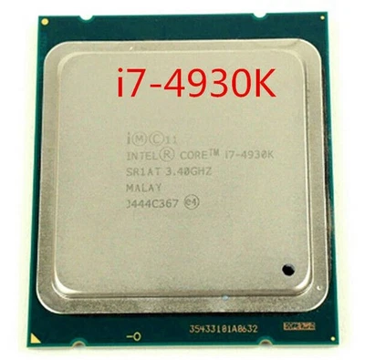 Intel Core i7-4930K 3.4Ghz 6 Core 12 Thread LGA 2011 SR1AT 130W CPU Processor - Image 1 of 4