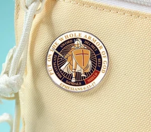 Caballeros Templarios Amor de Dios -l Esmalte Pin Insignia - Imagen 1 de 1