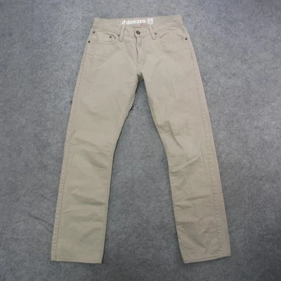 Pantalones de mezclilla Denizen from Levi's 218 para hombre 32x34 caqui sarga chinos ajustados calce recto Foto 1 de 4