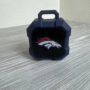 NFL Denver Broncos Shockbox LED Wireless Bluetooth Speaker - Picture 1 of 12