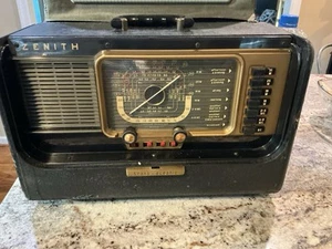 Récepteur radio ondes courtes Zenith TransOceanic H500 - Photo 1/4