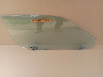 90-93 Acura integra 2 Door Coupe Passenger Side Right  Door Glass OEM Foto 1 de 2