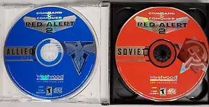 Command & Conquer Red Alert 2 Allied And Soviet Disk And Renegade 2 Disk Used PC - Picture 1 of 5