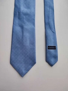 CRAVATTA CANALI TIE SILK REINE SEIDE SETA 100% SOIE VINTAGE UOMO CORBATA - Imagen 1 de 7