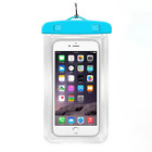 Mobile Phone Waterproof Sealed Protective Bag - New - Blue