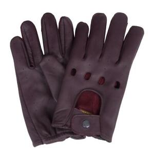 Men Leathe Driving Chauffeur Gloves 5 colors & sizes Small to 3XL Available.