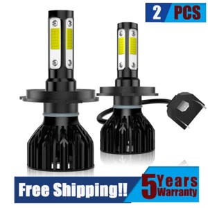 For Toyota Tercel 1990-1996 2x 10000K LED Headlight Kit Bulbs Super Bright White - Picture 1 of 16