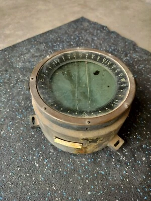 Brújula de Aviación WWll Bendix De Colección Ejército de Estados Unidos Tipo D-12 Foto 1 de 4