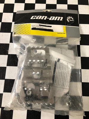 2012-2014 Can-Am Outlander MAX 400 800 OEM Foot Peg Kit 12 13 14 - Imagem 1 de 4