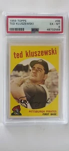 1959 TOPPS # 35 TED KLUSZEWSKI PIRATES PSA 6 Nice! Baseball Card - Picture 1 of 2