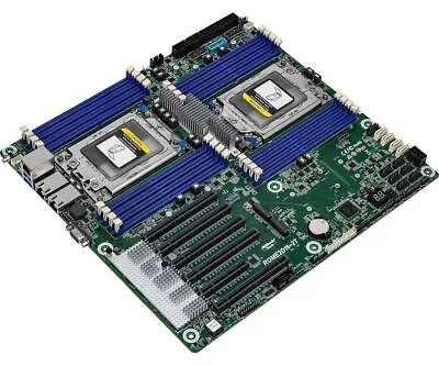 ASRock Rack ROME2D16-2T Server Motherboard Dual Socket AMD SP3 EPYC Dual 10G-- - Image 1 of 4
